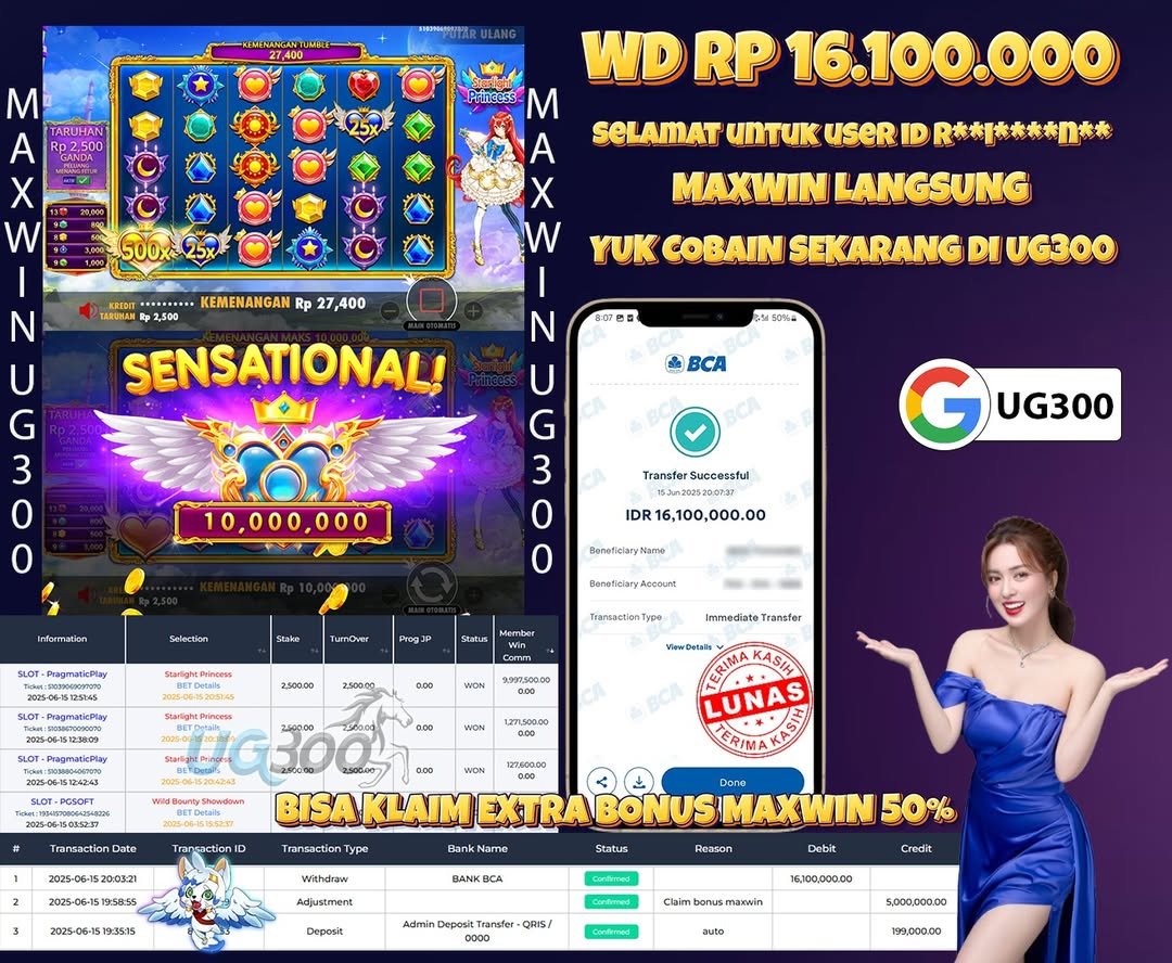 UG300 JACKPOT STARLIGHT PRINCESS Rp.16,100,000- DI BAYAR TUNTAS